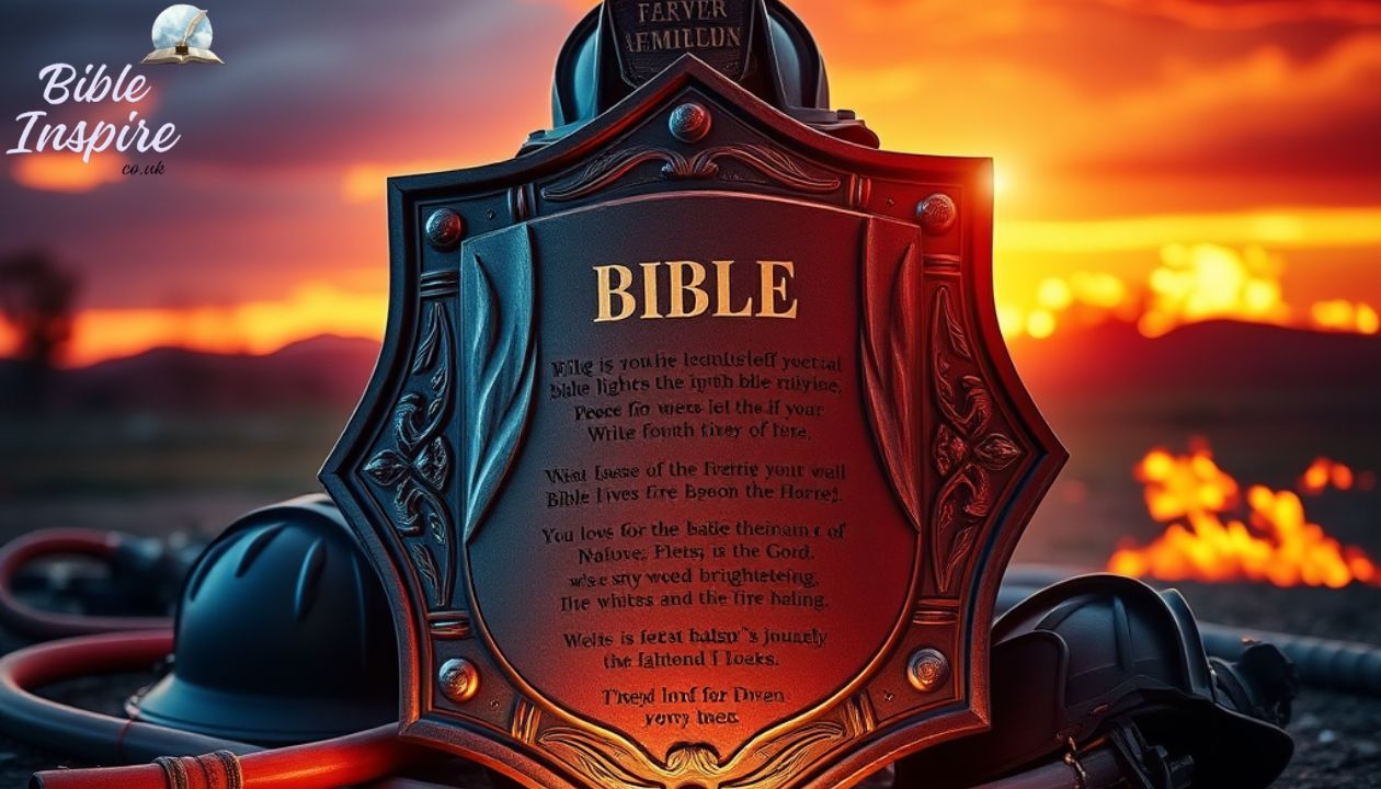 45 Powerful Bible Verses That Will Be a Firefighter's Shield and Armor