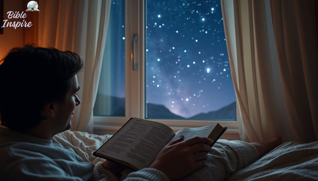 Tips for Incorporating Bible Verses into Your Nightly Routine: