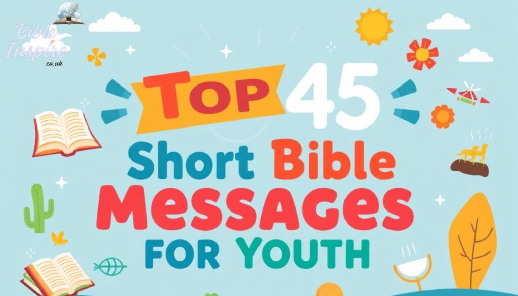 Top 45 Short Bible Messages for Youth