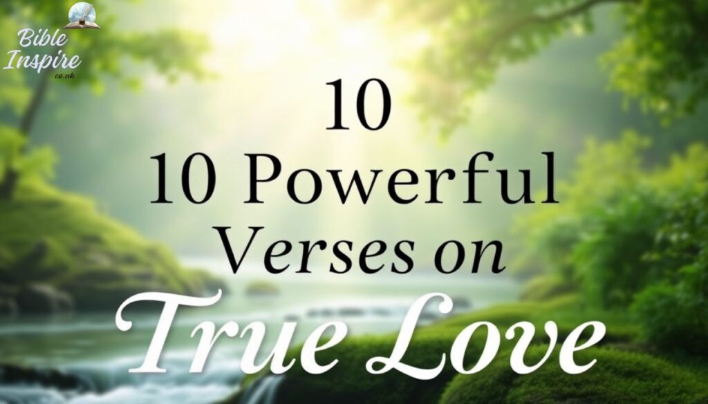 Love definition in the Bible? 10 Powerful Verses on True Love