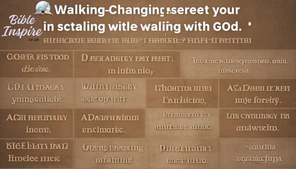 40 Life-Changing Bible Scriptures on Walking With God (You Need to Know)