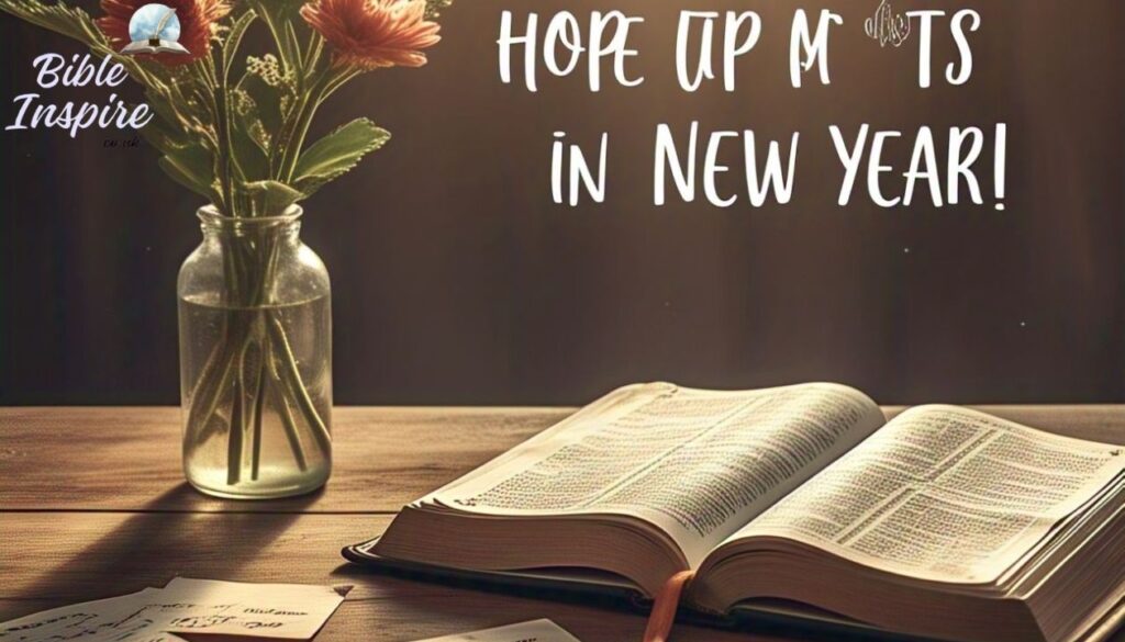 Scriptures for Hope and Encouragement in the New Year